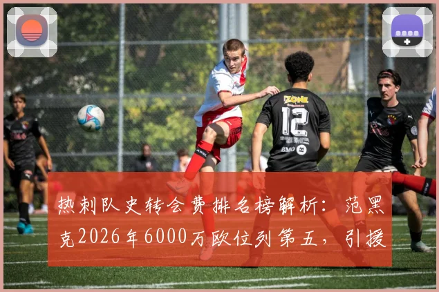 热刺队史转会费排名榜解析：范黑克2026年6000万欧位列第五，引援策略与历史标王深度对比